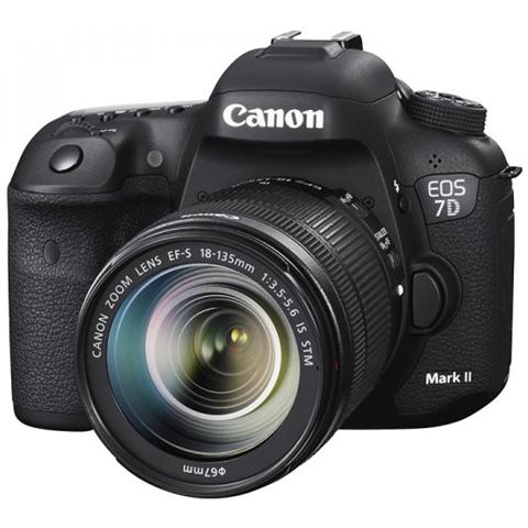 EOS 7D Mark II + EF-S 18-135mm, ATW, Nuvoloso, Modalità personalizzate, Luce diurna, Flash, Fluorescente L, Ombra, Tungsteno, Paesaggio, Ritratto, Neutrale, Elettronico, Batteria, Kit fotocamere SLR - Foto 3