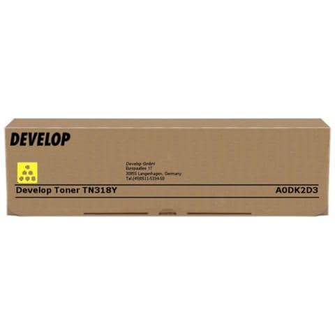 TN318Y, Toner, Giallo, Laser, , Ineo+ 20, Ineo+ 20P - Foto 1