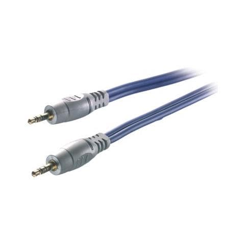 3.5mm Cable 1.5m 3.5mm 3.5mm Blu cavo audio - Foto 1