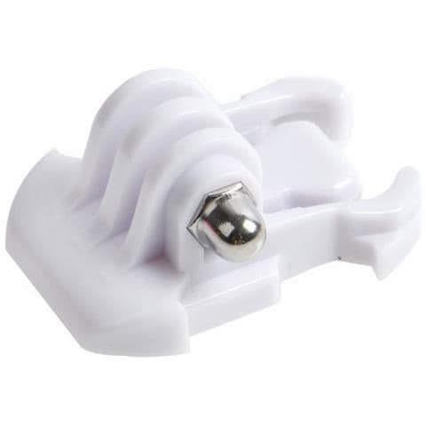 Fibbia Innesto Rapido Clip Per Gopro Hd Hero - Action Cam Nilox Trevi Storex White - Foto 2