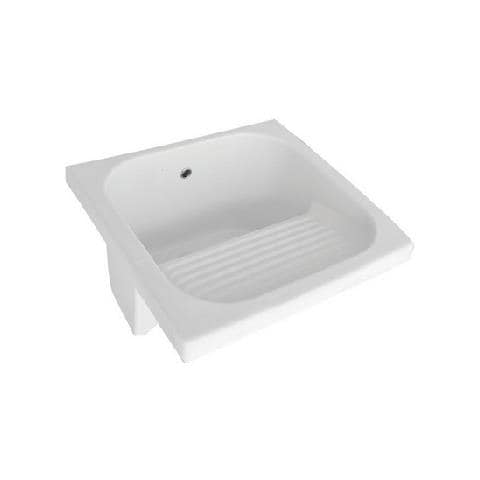 Lavatoio In Ceramica Con Strizzatoio - Foto 1