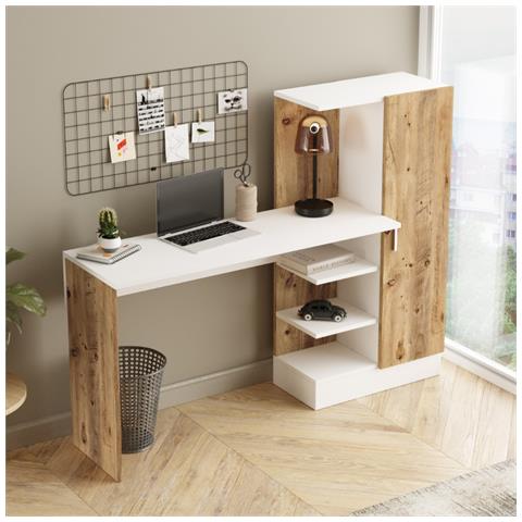 Scrivania Di Design Con Ripiani Tehda - Foto 2