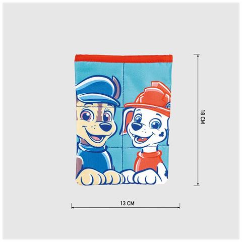 Borsa The Paw Patrol 13 X 18 X 1 Cm Azzurro - Foto 2