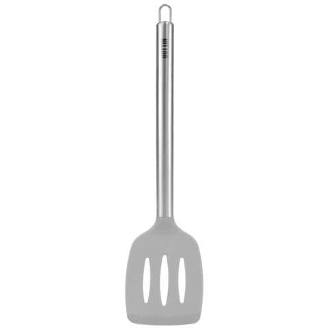 Spatola Per Piastra Acciaio Inossidabile Silicone (35 X 8 Cm) - Foto 1