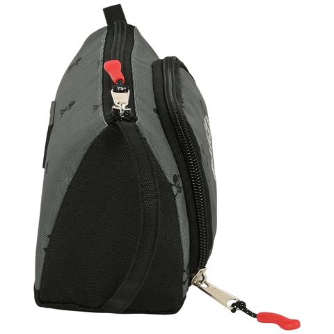 Astuccio Scuola Blackfit8 Skull Nero Grigio (20 X 11 X 8.5 Cm) (32 Pezzi) - Foto 2