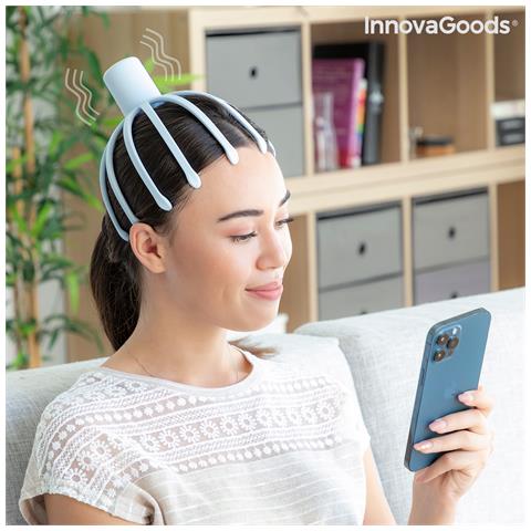 Massaggiatore Ricaricabile Per La Testa Helax Innovagoods - Foto 1