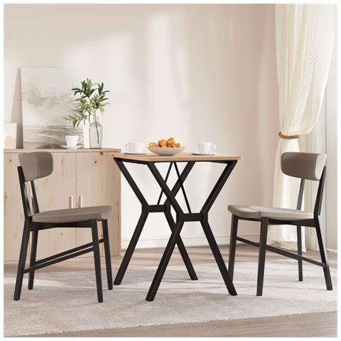 Telaio Gambe A Y Per Tavolo Da Pranzo 60x50x73 Cm In Ghisa - Foto 3