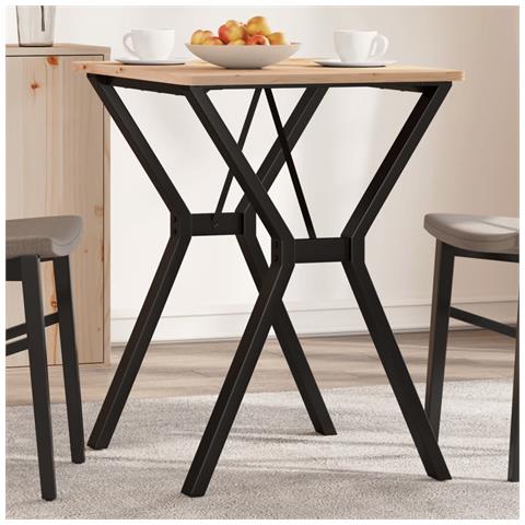 Telaio Gambe A Y Per Tavolo Da Pranzo 60x50x73 Cm In Ghisa - Foto 1