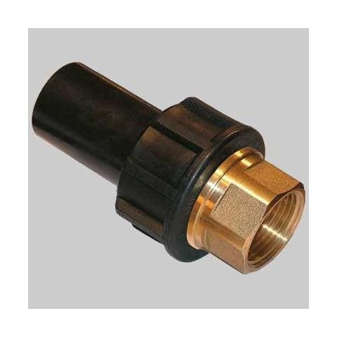 Giunto Di Transizione Ottone-pe Filettato Femmina 1'' X 32 - Foto 1