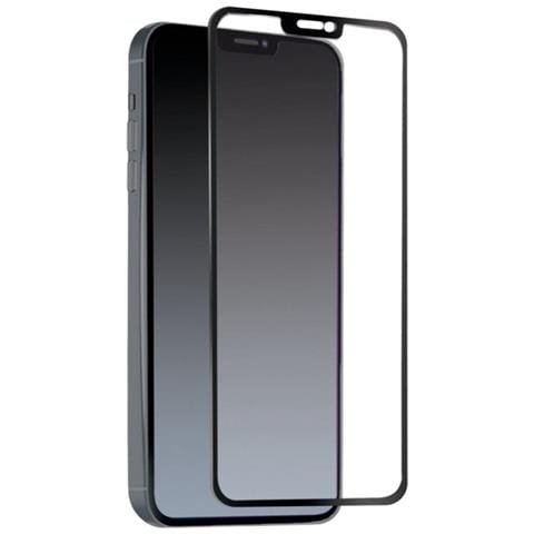 Full Cover 2.5d Glass For Apple Iphone 12 Pro Max Anti-static / Japan Glue Black - Foto 1