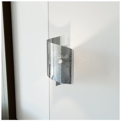Lampada A Sospensione Elit - Nero, Oro - Acciaio Verniciato A Polvere - 90x100x12 Cm - Foto 2