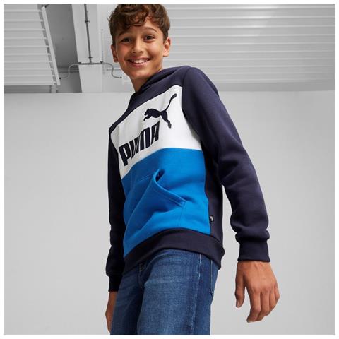 Felpa Con Cappuccio Essentials 849081-48 Bambino Taglia Xs Colore Blu - Foto 1