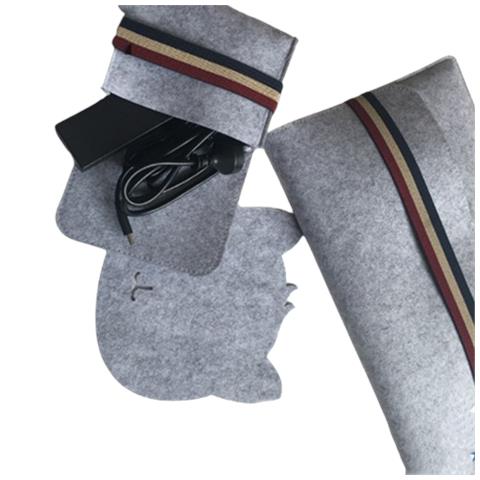 Borsa Per Tablet Borsa Per Computer In Feltro Da Ufficio Set Da 3 Pezzi Grey - Foto 1