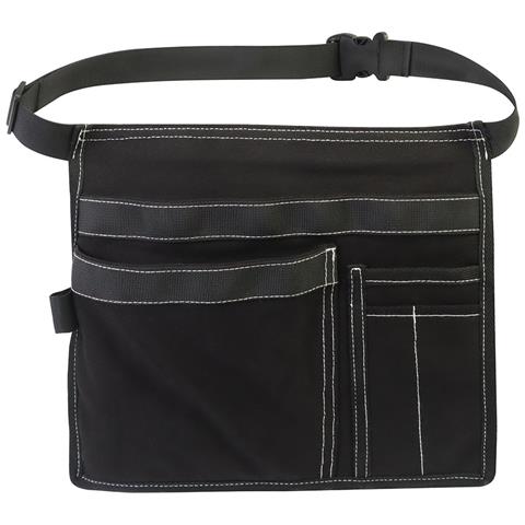 Borsa Porta Attrezzi Da Giardino, Borsa Porta Attrezzi In Tessuto Oxford Con Cintura Black - Foto 1