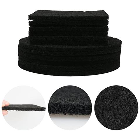 5 Pezzi Di Filtri Al Carbone, Cuscinetti Di Cotone Assorbenti Per Gli Odori 165x165x10mm - Foto 2