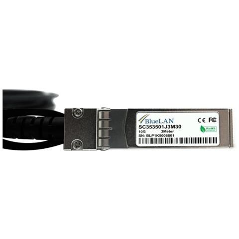Cb-dasfp-0.5m-bl Cavo Infiniband 0,5 M Sfp+ Nero - Foto 3