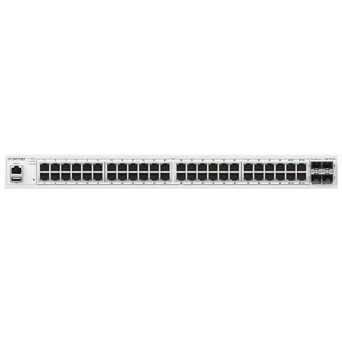 Fortiswitch 148f-fpoe Switch Gestito L2 48 Porte Gigabit Ethernet (10/100/1000) Poe Bianco Montabile Su Rack - Foto 1