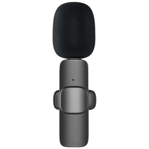 Microfono Lavalier Wireless Doppio Con Interfaccia Type-c - Microfono A Clip Per Streaming Live E Registrazione - Foto 2