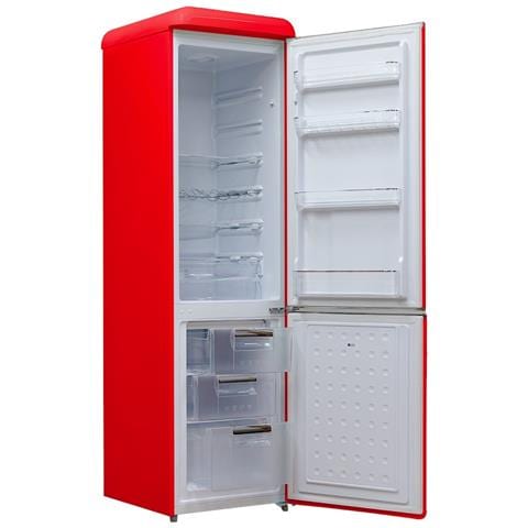 Frigorifero Combinato Mambo Colore Rosso Capacità Totale 300 L Mambo309r - Foto 9