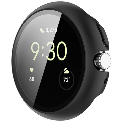 Custodia In Vetro Temperato Compatibile Con Google Pixel Watch 4 - Protezione Avanzata Black 41 Mm - Foto 2