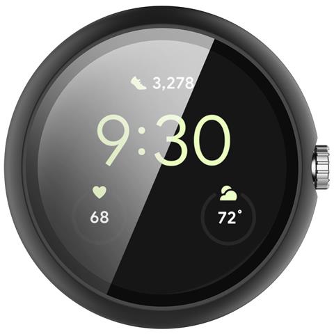 Custodia In Vetro Temperato Compatibile Con Google Pixel Watch 4 - Protezione Avanzata Black 41 Mm - Foto 6