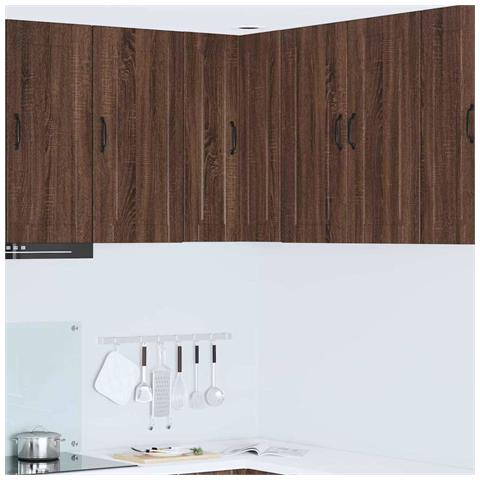 Pensile cucina Rovere Marrone 57 x 57 x 80 cm Legno multistrato - Foto 2