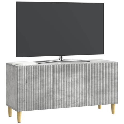 Mobile TV Grigio Cemento 99 x 34,5 x 50 cm Legno ingegnerizzato - Foto 2