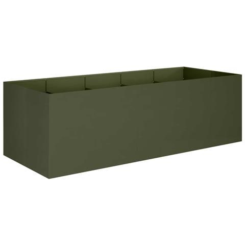 Vaso da giardino Verde Oliva 200 x 80 x 60 cm - Foto 1