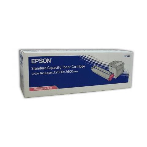 C13S050231 Toner Originale Magenta Aculaser 2600DN / 2600DTN Capacità 2000 Pagine - Foto 2