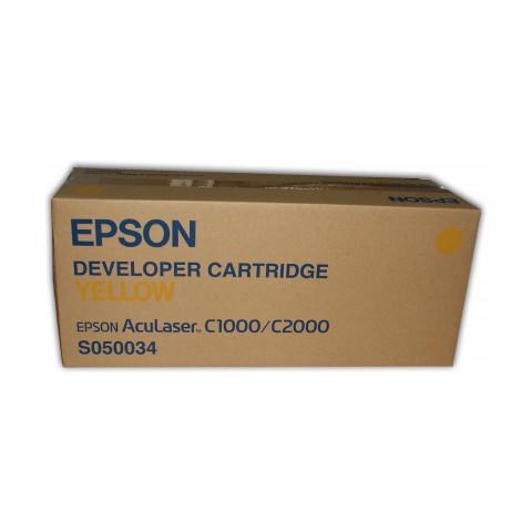 C13S050034 Toner Originale Giallo per Epson C1000 Capacità 6000 Pagine - Foto 2