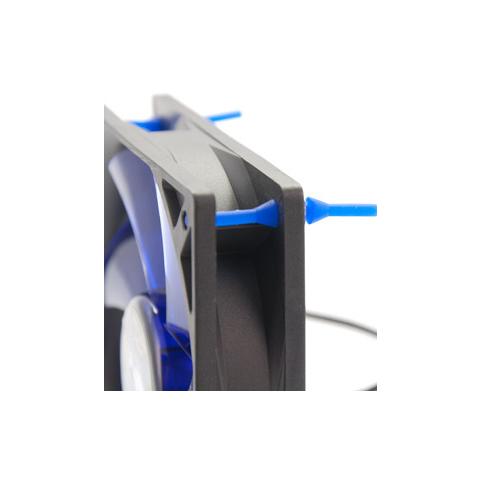 BlackSilentFan XR2, Ventilatore, Computer case, 6 cm, Nero, 5V, 6 cm - Foto 2