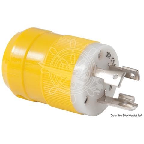 Spina inox Marinco maschio 30 A - Foto 1