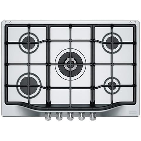 Piano Cottura Trend Line 750 FHTL7554GTCXSC a Gas 5 Fuochi Gas Colore Inox - Foto 6