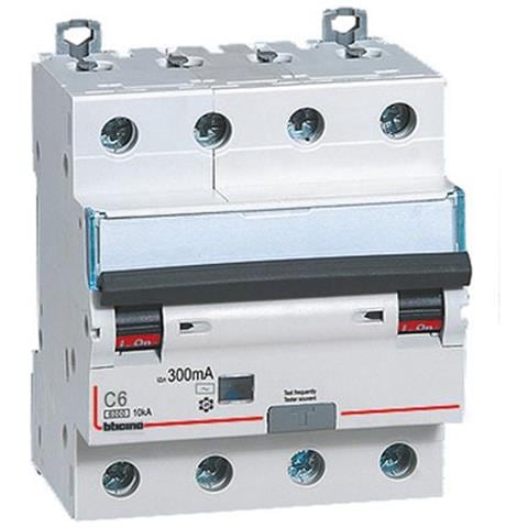 Gn8844ac6 - Btdin60 - Interruttore Magnetotermico Differenziale Ac 4p 6a 6ka 300ma - Foto 2