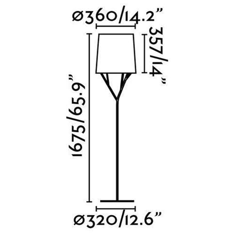 Faro 29868 - Tree Lampada Da Salone Nera - Foto 11