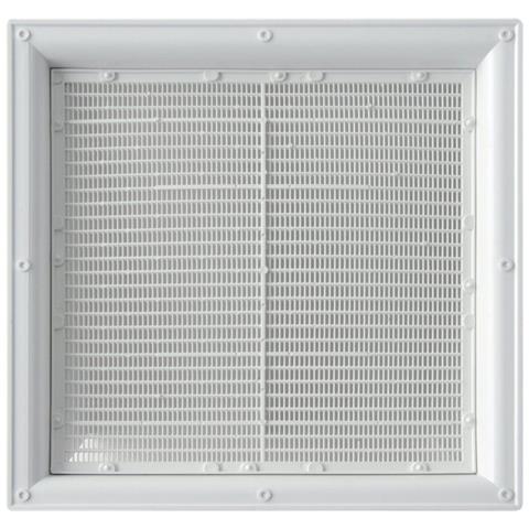 First cappetta griglia antivento bianca da 24x24cm per fori di ventilazione - Foto 3