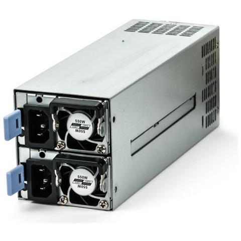 Nt-mr550w 2x550w Eps Mini Redundant Full Range 24+8+4pin Hochverfuegbarkeit 24x7 Hot Swap 2xstromeingang (2164) - Foto 1