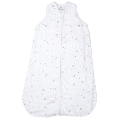 Sacco Nanna In Mussola Di Bambù - 0-6m 70cm - Stampa Stelle - Foto 1