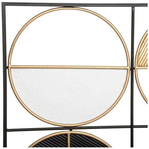 Decorazione Da Parete In Metallo Zak - 76x101,5 Cm - Foto 1