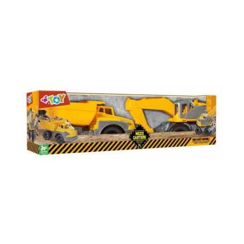 Set 2 Veicoli Lavoro 18 Cm - Foto 1