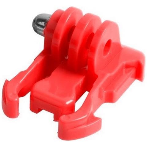 Fibbia Innesto Rapido Clip Per Gopro Hd Hero - Action Cam Nilox Trevi Storex Red - Foto 1