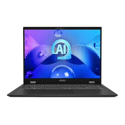 Prestige 16 AI Studio B1V Intel Core Ultra 7 155H Computer portatile 40,6 cm (16") Quad HD+ 16 GB LPDDR5-SDRAM 1 TB SSD NVIDIA GeForce RTX 4060 Wi-Fi 7 (802.11be) Windows 11 Home Grigio - Foto 1