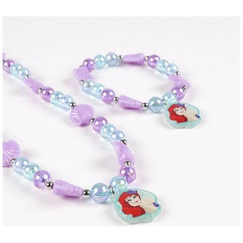 Set Di Collana E Bracciali Viola 2 Pezzi Turchese - Foto 3