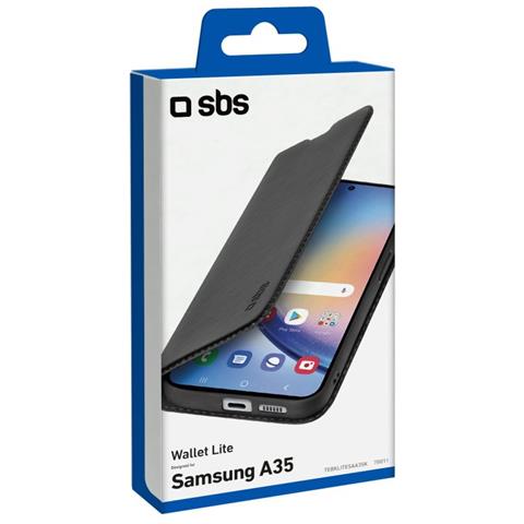 TEBKLITESAA35K custodia 16,8 cm (6.6"") Custodia a borsellino Nero per Galaxy A35 - Foto 3