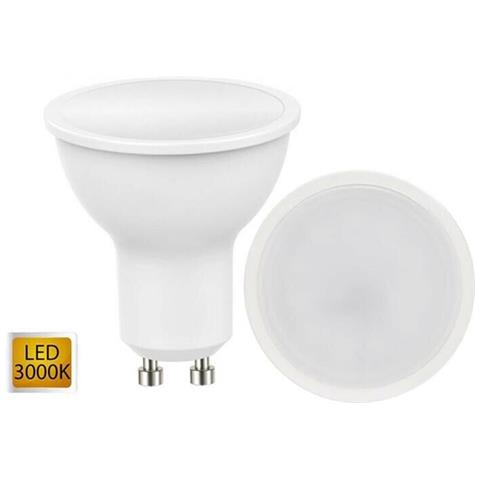 Faretto Led 8 Watt Gu10 Da Incasso Lampadina 8w Luce Calda 3000k - Foto 1
