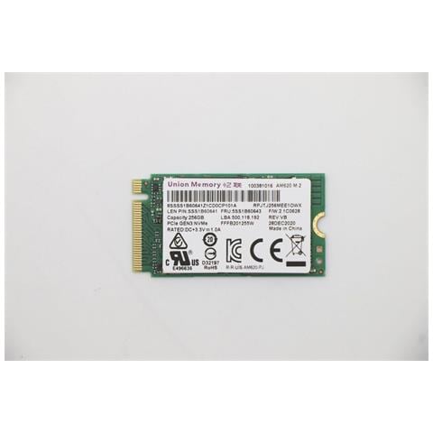 Umis Am620 256gb Pcie 2242 Rpjtj256mee1owx Ssd Emi (5ss1b60643) - Foto 1