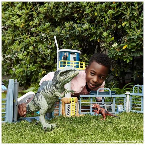 Jurassic World Dominion Gigantosauro Attacco Letale Con Fauci Mobili Idea Regalo - Foto 2