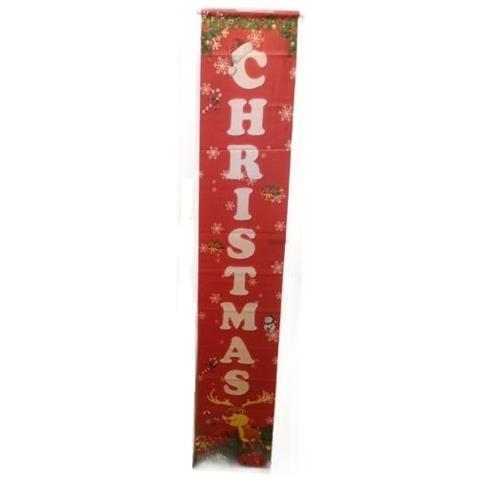 Banner Natalizio Doppio 184x32 - Decorazione Perfetta Per Il Tuo Natale - Foto 2