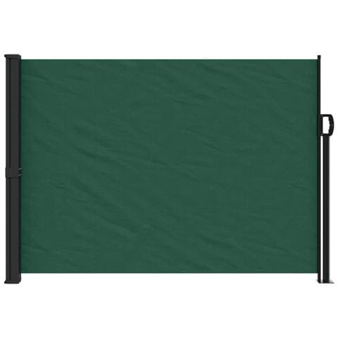 Tenda Da Sole Laterale Retrattile Verde Scuro 140x500 Cm - Foto 3