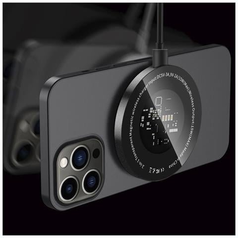 Base Di Ricarica Magsafe 15w Con Luci Led Ambientali. - Foto 7